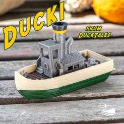 resize-thumb2.jpg Archivo STL gratuito Ducki de Ducktales・Idea de impresión 3D para descargar