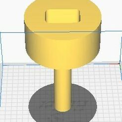 1.jpg Adapter (Yellow motor shaft - 3mm Pololu shaft)