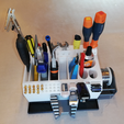 3D Printer Tools Holder with adapter for desktop