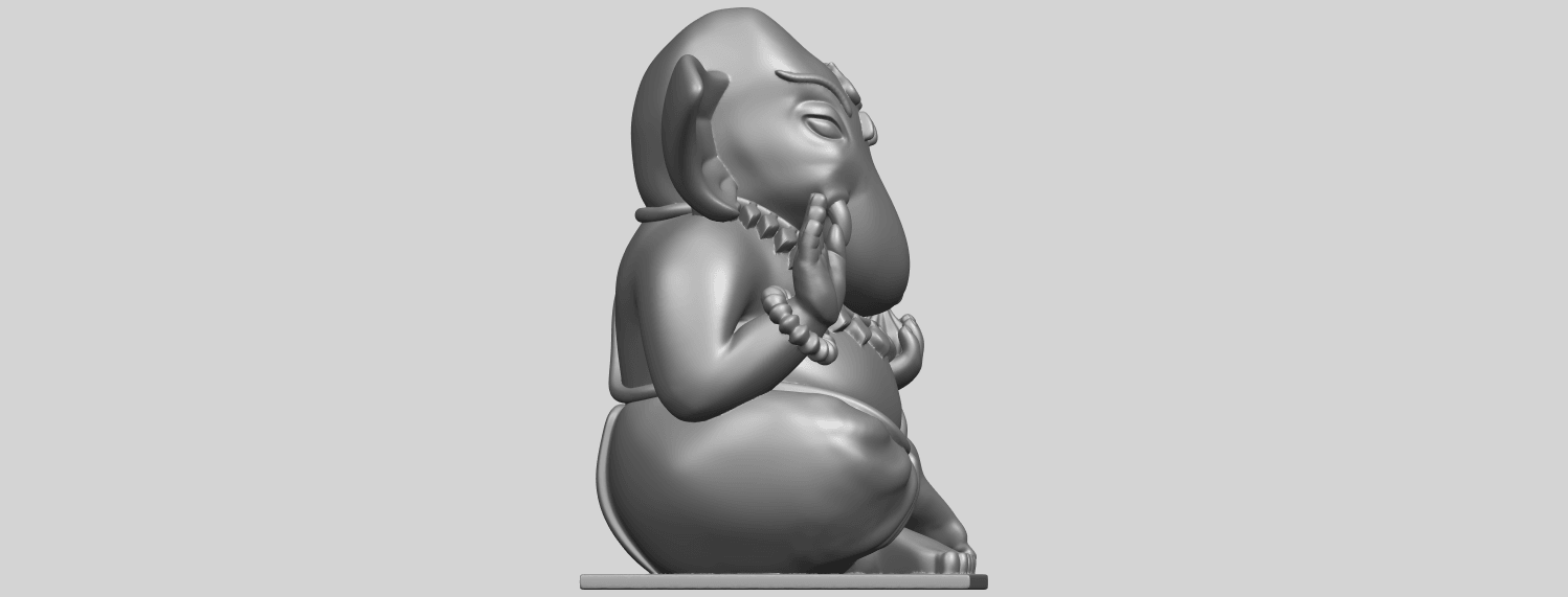 07_TDA0556_GaneshaA09.png Free 3D file Ganesha 02・3D printable model to download, GeorgesNikkei
