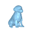 model-2.png Dog Low Poly No.6