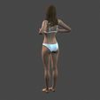 8.jpg Movie actress Jessica Alba in bikini -Rigged 3d character
