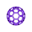 fullerene.stl C60 Fullerene Buckyball