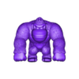 OBJ_DonkeyKong_Pose2.obj DONKEY KONG SPIEL CHARAKTER 3D MODELL POSE 2