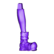 Left_Leg.stl Portgas D. Ace OnePiece 3D Printable