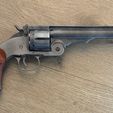 IMG_8474.jpg Broken Butterfly (RE4 remake)  Grip Addon for S&W Schofield Revolver Prop