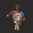 IMG_5012.png Pomni Figure and keychain  from the amazing digital circus