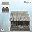 2.jpg Modern house with platform front terrace and tiled roof - Cold Era Modern Warfare Conflict World War 3