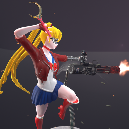 tbrender_Camera-3-insta.png Modèle imprimé en 3D de Sailor Moon Terminator