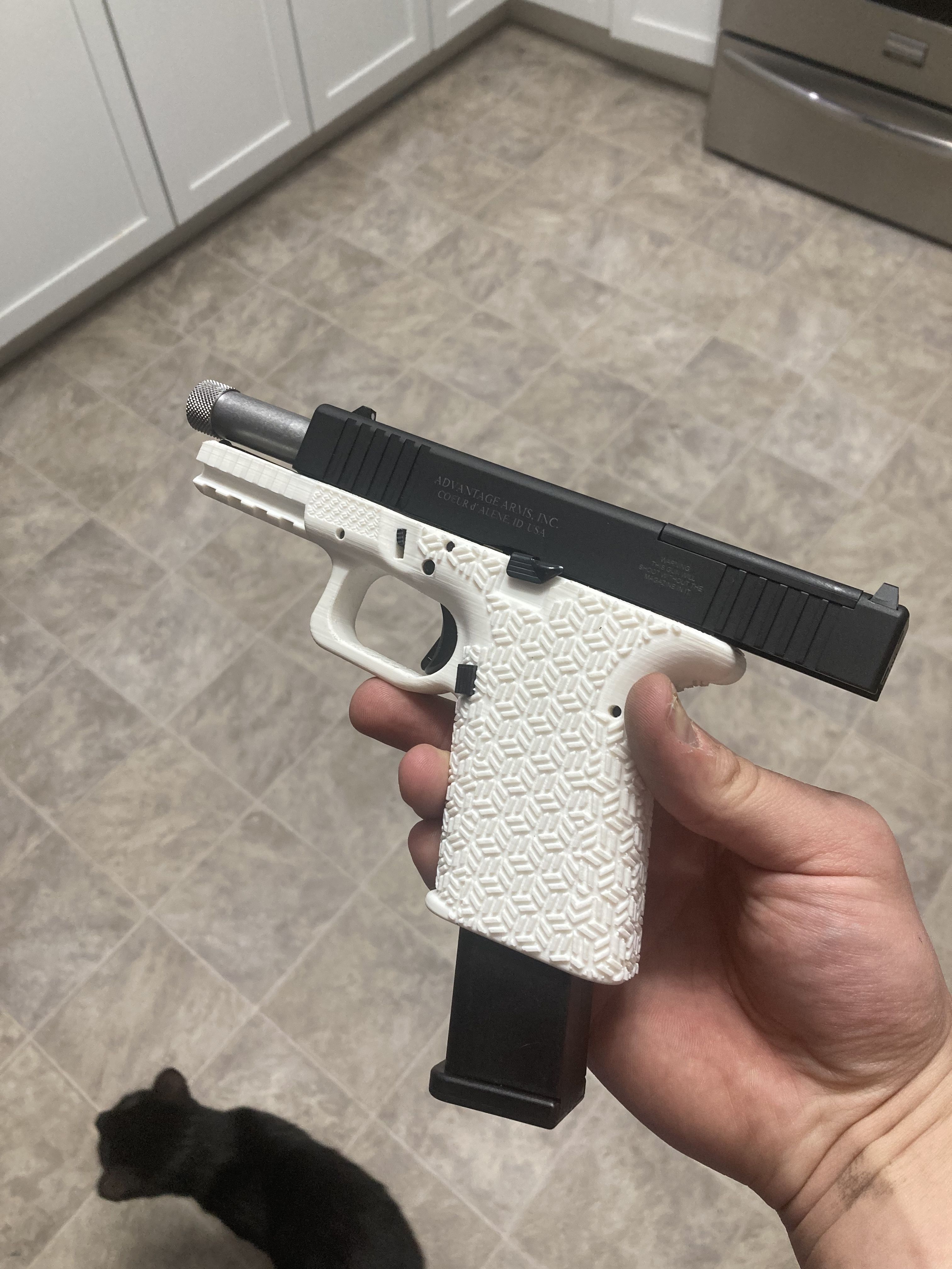 3D Printed Glock 19 Frame - tb3nowd