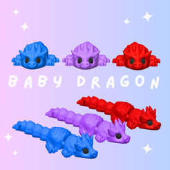 Pink-Retro-Cute-Quote-Instagram-Post.png Flexi Baby Dragon - Articulated Toy