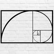murbrique.jpg Fibonacci golden number wall decoration