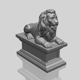 01_TDA0499_Lion_04A00-1.png Бесплатный 3D файл Lion 04・3D-печатная модель для загрузки