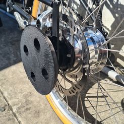20220824_140205.jpg Free STL file Brompton Axle Support (Alfine 11 Speed Kit)・3D printer model to download