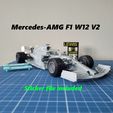Mercedes-AMG FI W12 V2 2021 MERC W12 LH100 Spec