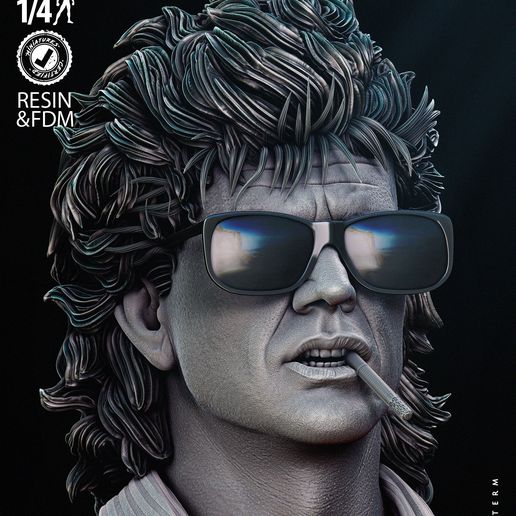 🎬 WICKED MOVIE RIGGS BUST PORTRAIT: TESTED AND READY FOR 3D PRINTING ...