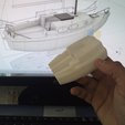 Capture d’écran 2017-04-25 à 19.48.06.png Free STL file Sailboat Scale Model Esc: 1:43, based on Westerly Tiger 25・3D printer design to download