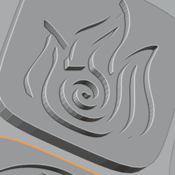 Token.png STL-Datei Avatar: the last airbender Legend of Korra Fire Nation Spielstein・Design für 3D-Drucker zum herunterladen, Not_a_HyRo