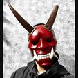 247661699_10226954554988930_2378476830626663424_n.jpg Aragami 2 Mask - Oni Devil Mask - Halloween Cosplay