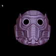 blender_F3oWSLxevO.png Starlord Peter Quill helmet, headeard for  cosplay, prop for 3d printing