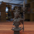 BustIzanami01.png BUST Izanami - The Japanese Goddess of Creation - 3D printing model