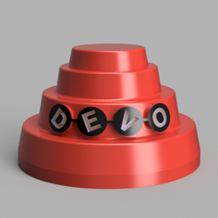 Devo_Centreur-45-tours-v2.2-v57.png STL file DEVO Energy Dome 45 adapt Vinyl Record 7" Centering device 45 rpm・3D printable model to download, Robby_The_Robot