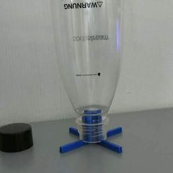 Soporte de goteo de la jaula de la botella para botellas de plástico de  fusible Sodastream Soporte de goteo Impresión 3D -  México