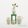 product-anthea-vases_06.jpg Anthea Mini Vases - Dollhouse Miniatures STL