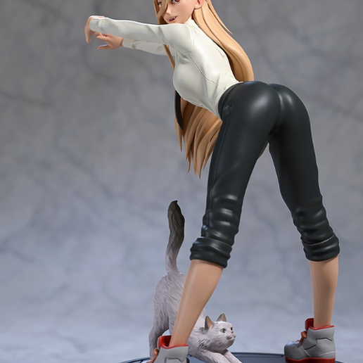 anime figurka power 3D model