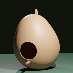 BirdEggpic01.png Бесплатный STL файл Bird Egg House・3D-печатная модель для загрузки