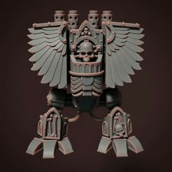 1.jpg 3D file Classic Box Dreadnought Chaplain・3D print model to download