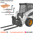 SSLw-forks-update.png CHARGEUR À ROUES RC IMPRIMÉ EN 3D À L'ÉCHELLE 1/8.5 PAR AN3DRC