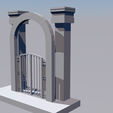 stl-gate3.png 3D Gateway Exterior Gate