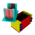 Combined_Opened.jpg Free STL file Combination Puzzle Box・3D printable object to download, mtairymd