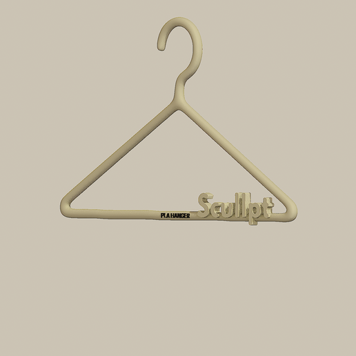 PLA HANGER 3D model