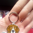 Imagen4.png customizable Beagle dog tag