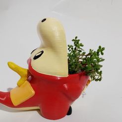 564a07e5-e398-41b7-a642-af069d0b28d0.jpg STL-Datei fuecoco pokemon Blumentopf - Schreibtisch-Organisator - Blumentopf - Schreibtisch-Organisator・3D-druckbares Modell zum herunterladen