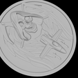model-21.png Skull coin - Aviator Coin - Skull with airplane