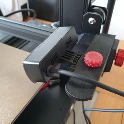 20220603_094048.jpg STL file 2X Creality CR-10 Smart and Smart Pro Camera Gantry Mount Bracket and screw CR10・3D printable model to download