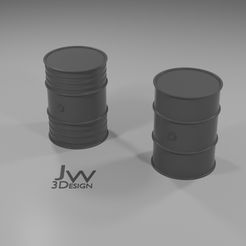 beczkametalowa.jpg STL file Metal barrel, 2 types, beczka metalowa・3D print design to download, jw234pl