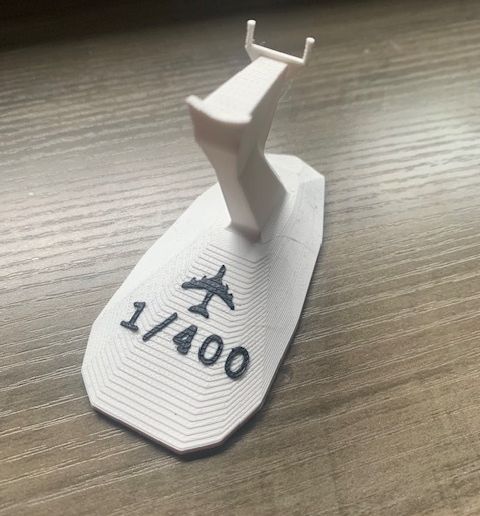 1/400 Scale Plane Stand