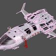 Futuristic_Spaceship_Concept_3.jpg Futuristic Spaceship Concept 3D model