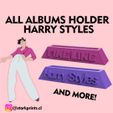 H.jpg ALL ALBUMS HOLDER HARRY STYLES - CD SUPPORT COMPLETE
