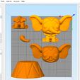 dumbocircussimplify.jpg Dumbo PopFunko Circus 3D print model