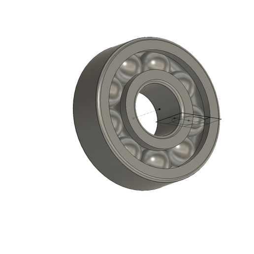 Free STL file skateboard bearing (no spin) f3d・3D printing idea to