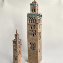 img-6344.jpg Fichier 3D gratuit Minaret de la Koutoubia - Marrakech, Maroc・Plan imprimable en 3D à télécharger