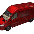 7.png Mercedes Sprinter 2021 Van (Red)