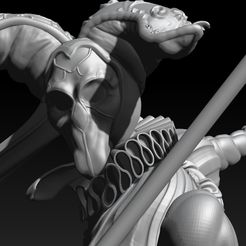Harlequin_Mr_Flying_Knives_RENDER_6.jpg STL file Harlequin Mr Flying Knives・3D printable model to download