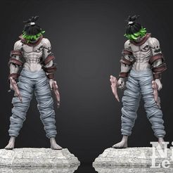 donatello-29.jpg Fichier STL Gyutaro Kimetsu No Yaiba imprimable en 3D・Modèle pour impression 3D à télécharger