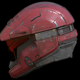 side.png Volant helmet with attachments 3d print file
